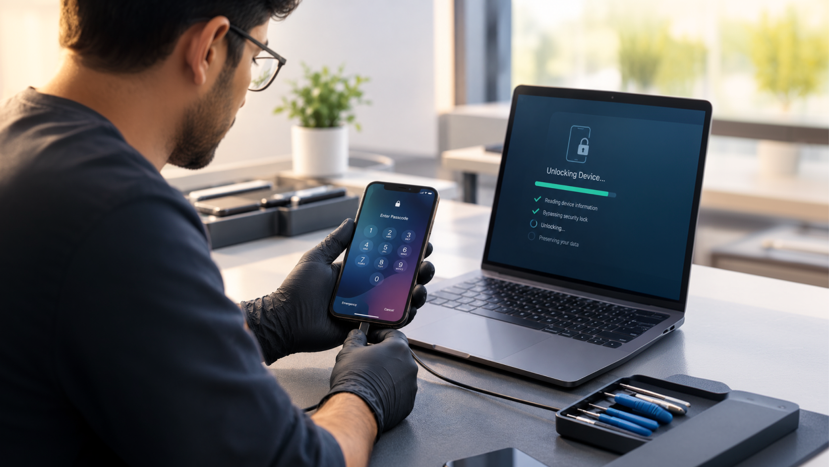 Mobile Unlock Without Data Loss