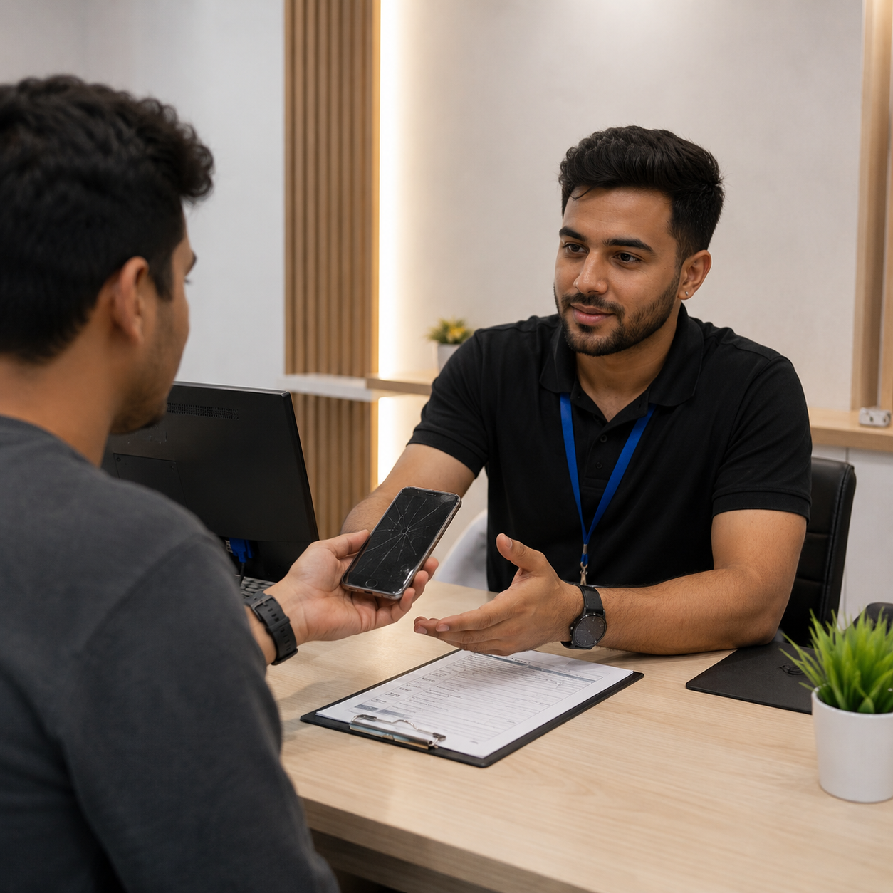 Device Intake & Initial Consultation